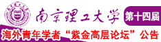 女人的逼欠操南京理工大学第十四届海外青年学者紫金论坛诚邀海内外英才！